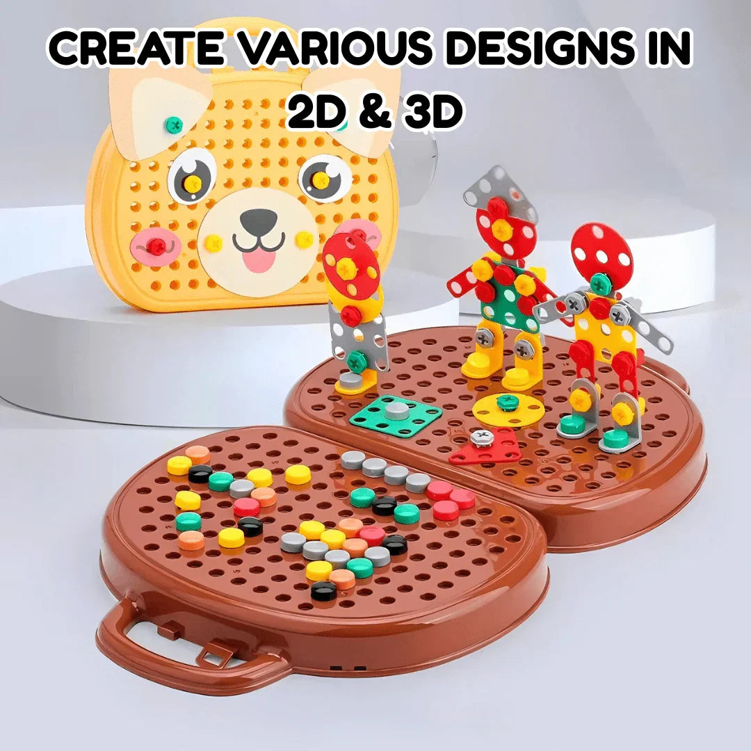 Little Engineer DIY Montessori Tool Box Set (Ages 3+)
