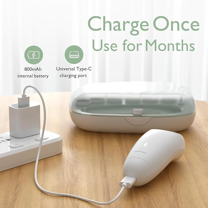 Gentle Baby Nail Trimmer Electric Rechargeable