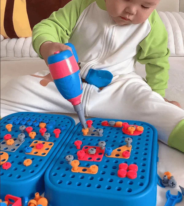 Little Engineer DIY Montessori Tool Box Set (Ages 3+)