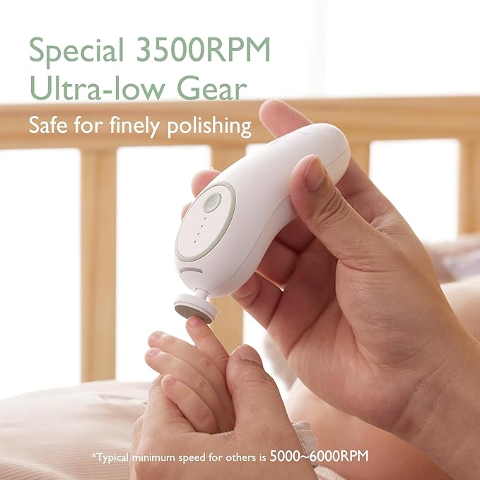 Gentle Baby Nail Trimmer Electric Rechargeable