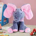 Peek-a-Boo Musical Elephant Plush Toy