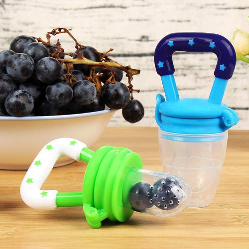 BPA-Free Silicone Fruit Pacifiers For Baby (Pack of 2)