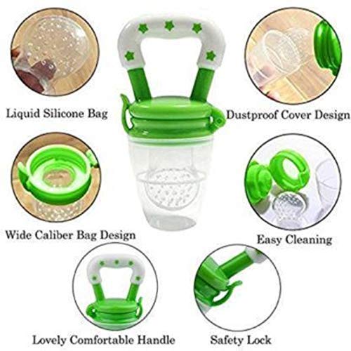 BPA-Free Silicone Fruit Pacifiers For Baby (Pack of 2)